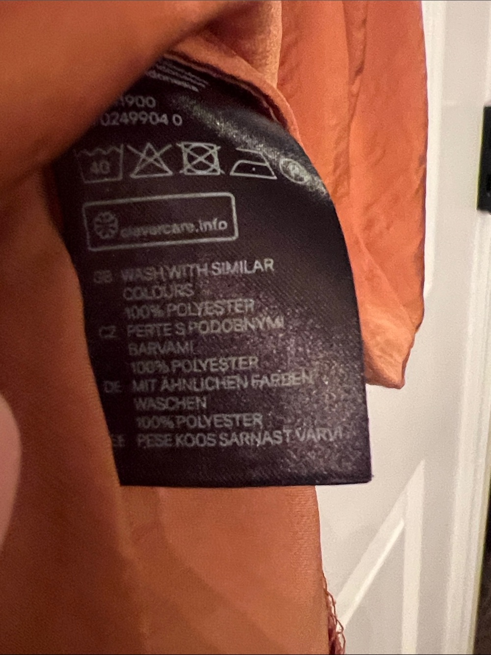 H&M Rust-Brown Satin Spaghetti-Strap Cami - Picture 7 of 9